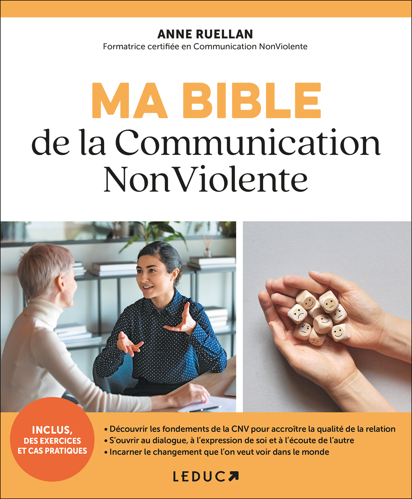 Couverture du livre Ma bible de la Communication Non Violente d’Anne Ruellan